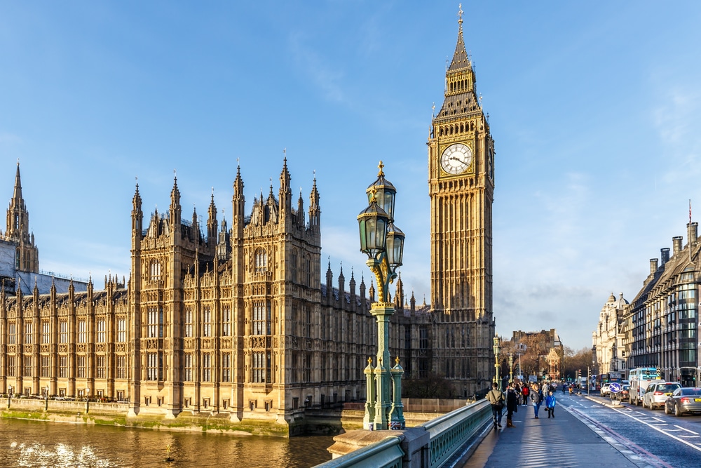 Big Ben og Houses of Parliament