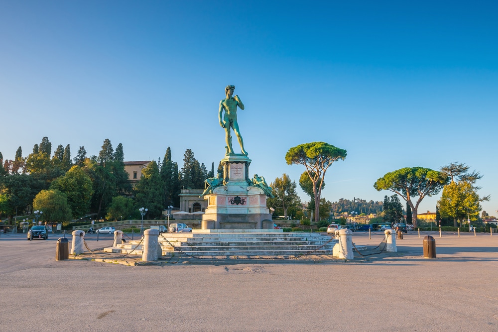 Der Piazzale Michelangelo