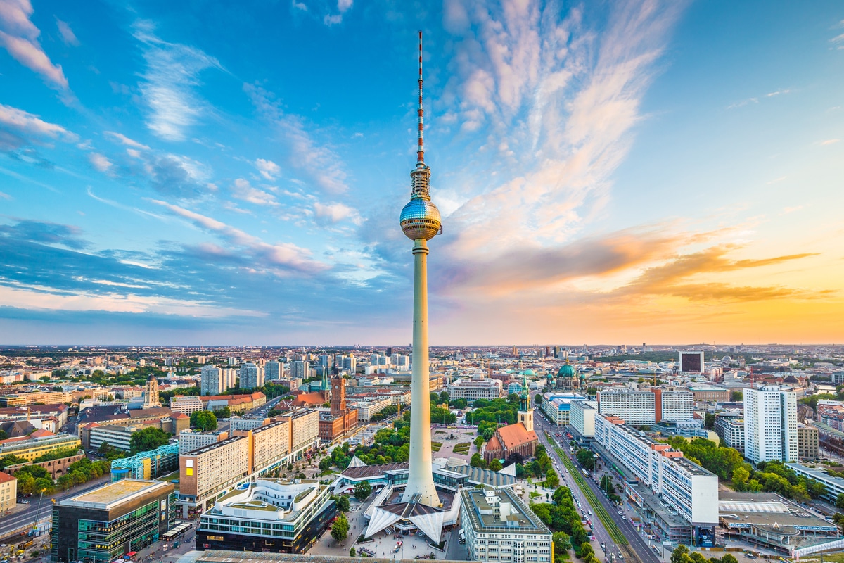 Torre de televisión en Berlín