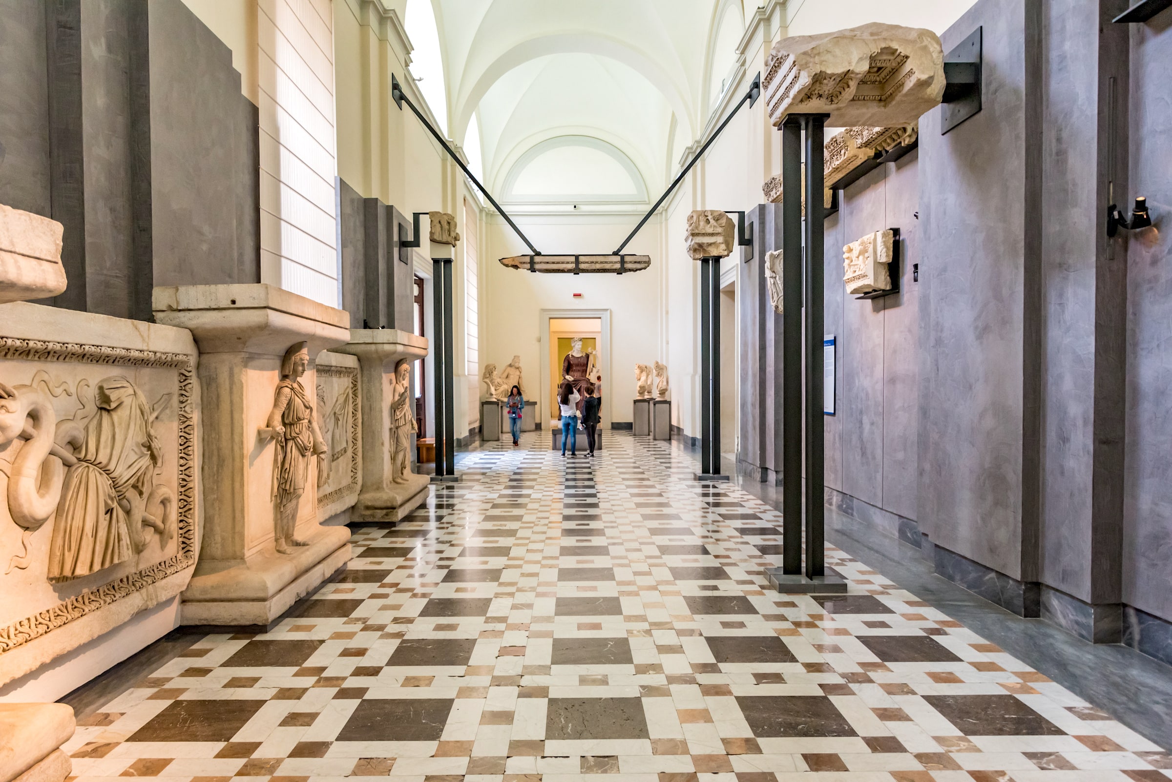 Det nationale arkæologiske museum i Napoli
