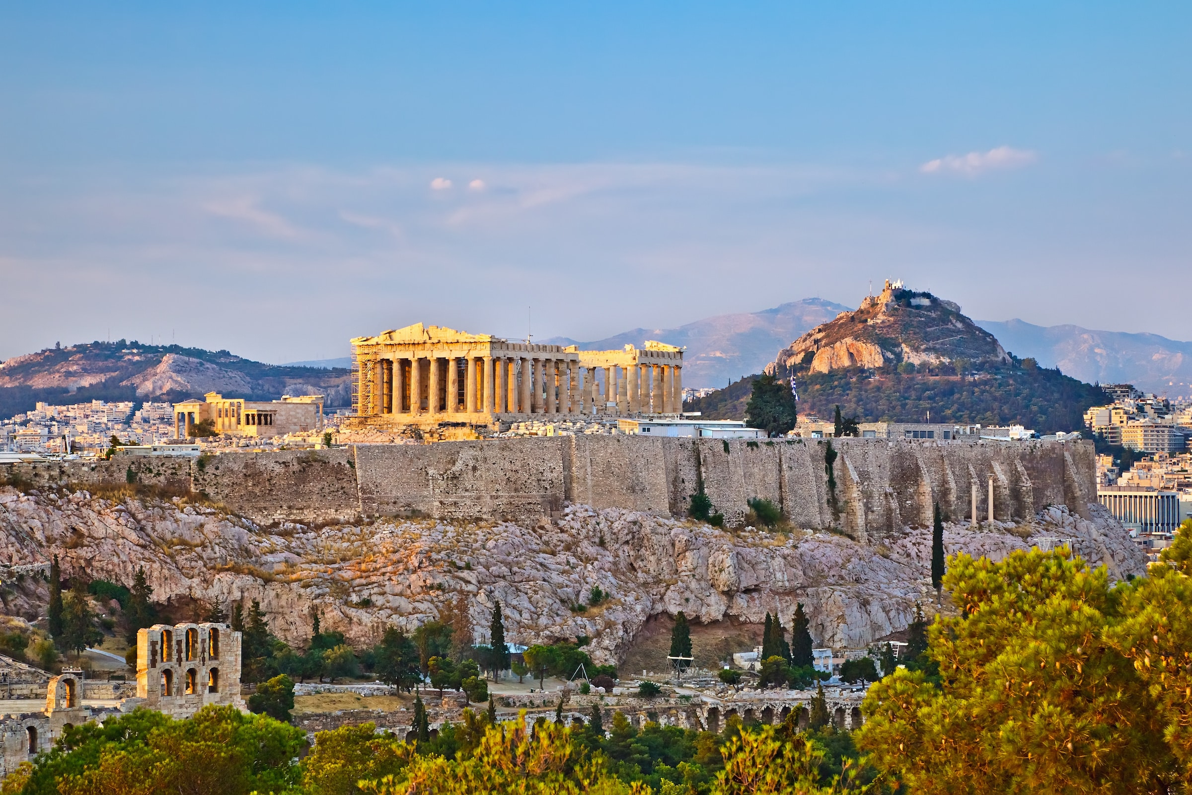 Akropolis und Parthenon